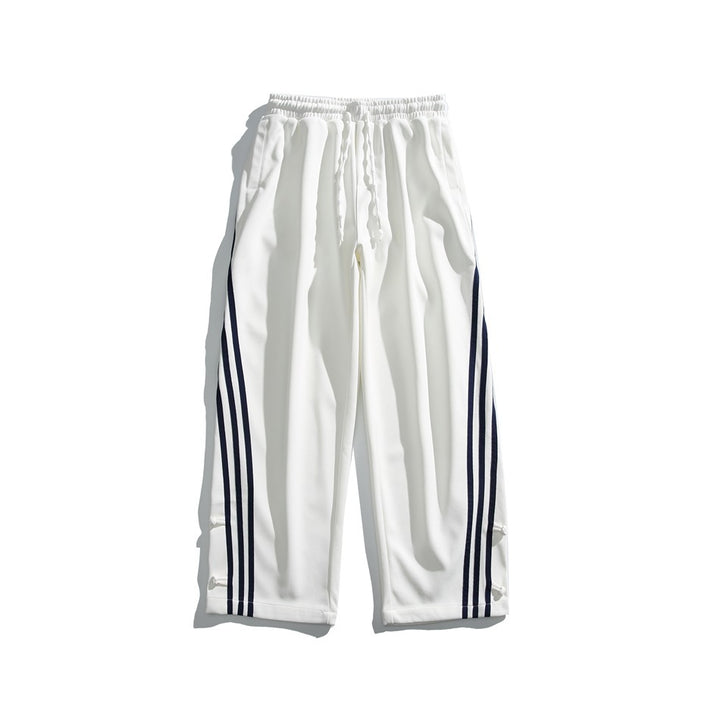 Fashion Striped Sports Trousers For Men And Women