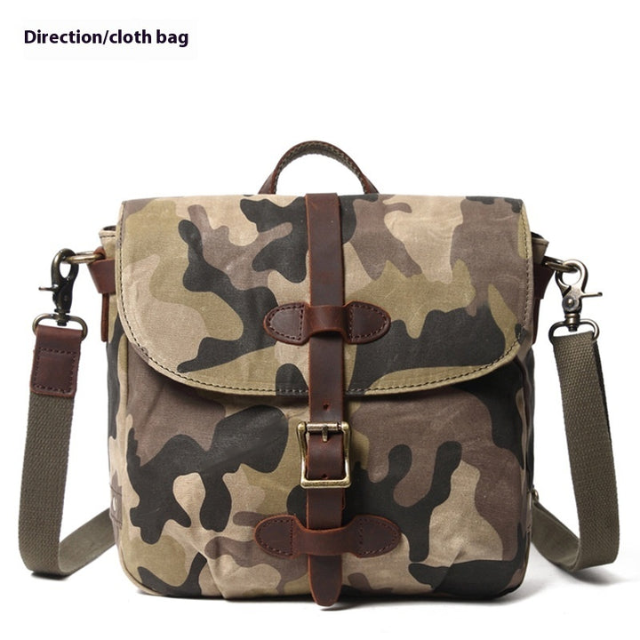 Waterproof Canvas Shoulder Messenger Bag