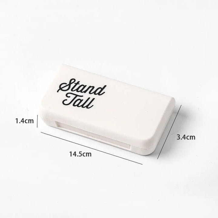 3-Grid Travel Pill Box