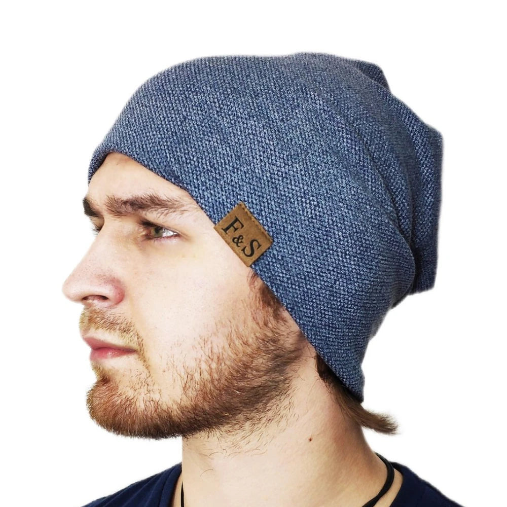 Warm Knitted Beanie Hat for Men and Women