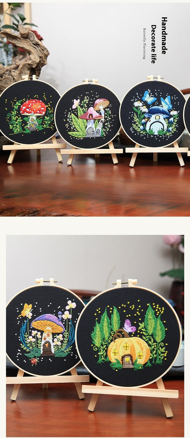 Cartoon Creative Embroidery Diy Material Package