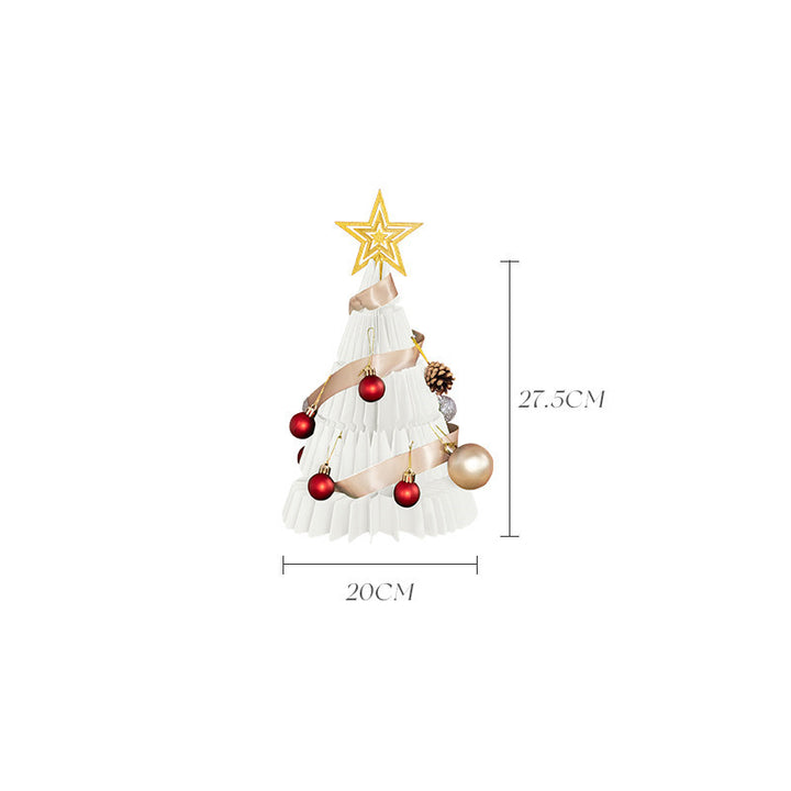 Origami Christmas Tree Decoration Creative Ornaments