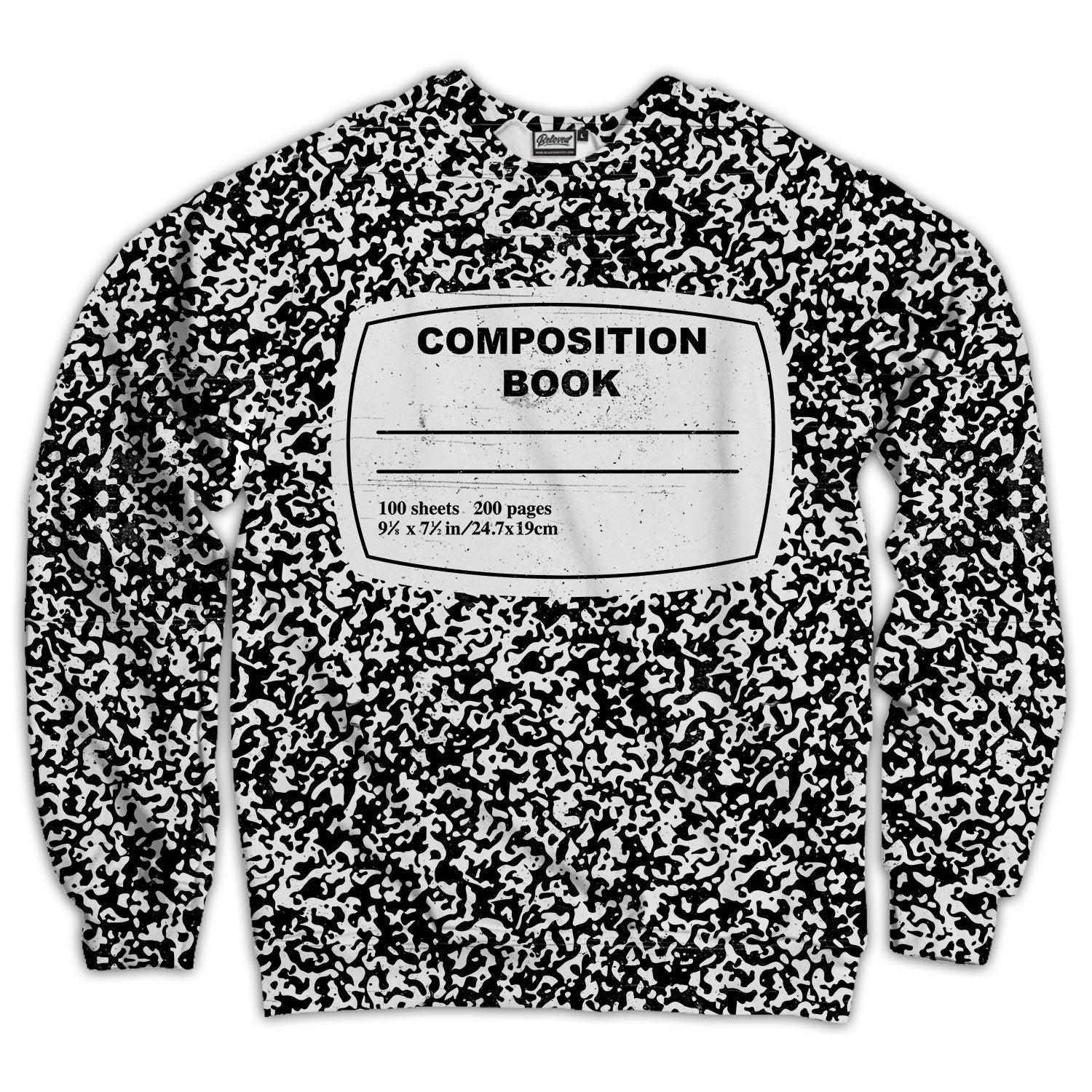 3D Geometric Pattern Printed Casual Oversize Round Neck Sweater - Trendha