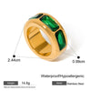 Main Stone Color: Green