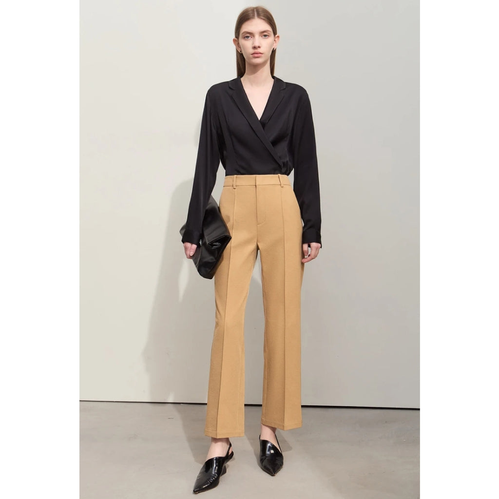 Autumn Women’s Straight Casual Ankle-Length Trousers