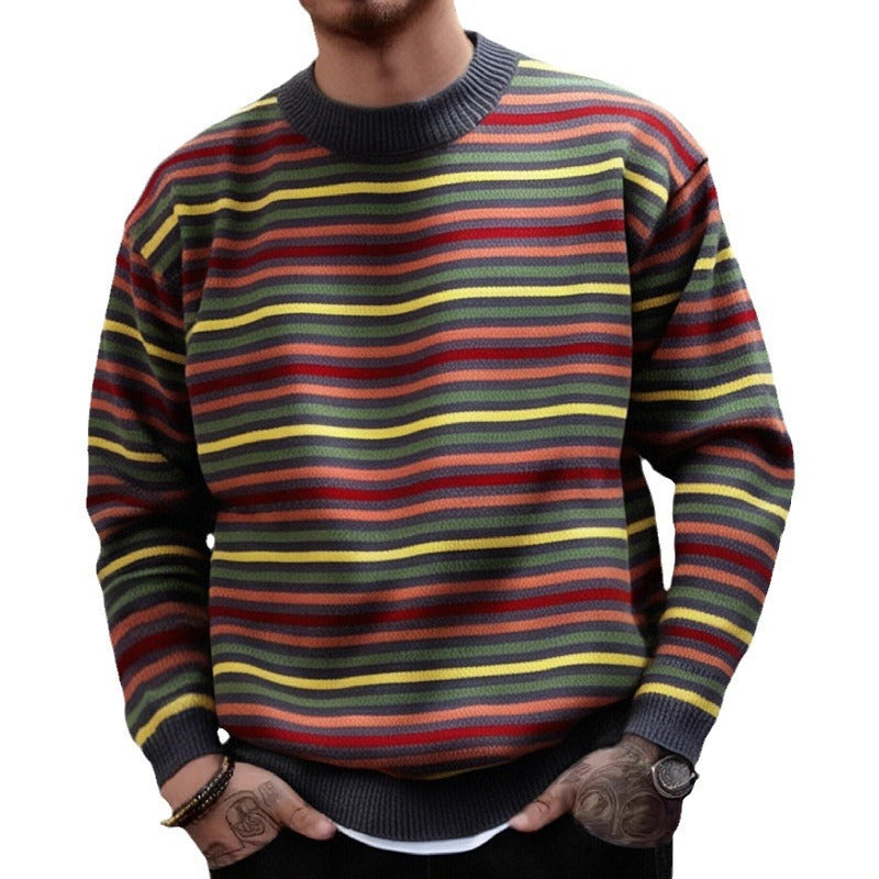 Autumn And Winter Round Neck Thickened Jumper