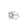 Complectation + Color: Silver Flower Ring