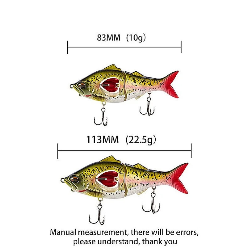 Sinking Jointed Swimbait Fishing Lure