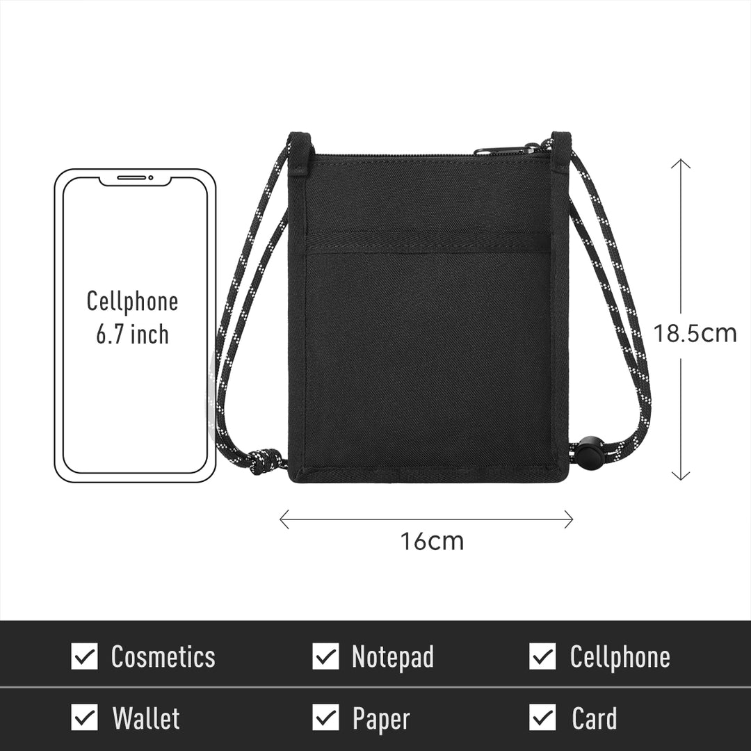 Waterproof Crossbody Bag for Men and Women - Fashionable, Lightweight, Versatile