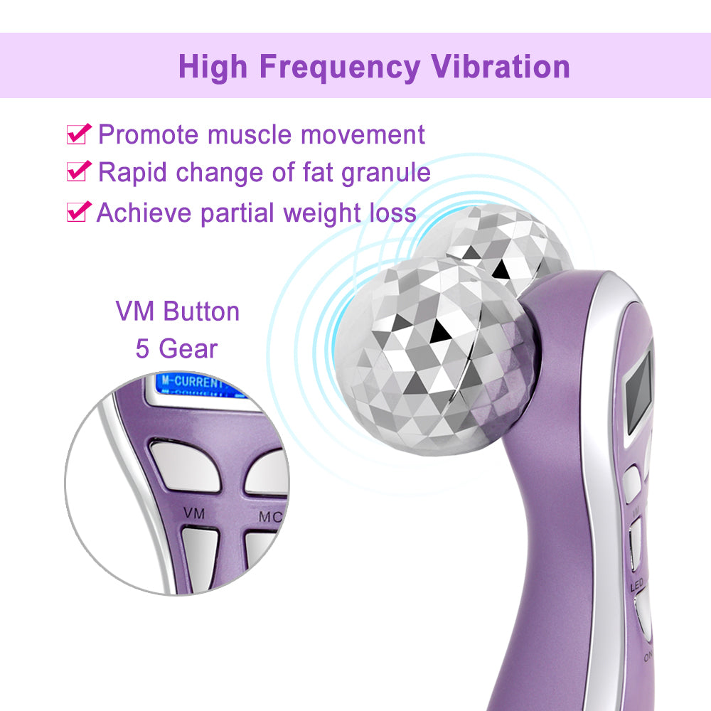 4D Micro-current Vibration Facial Massager