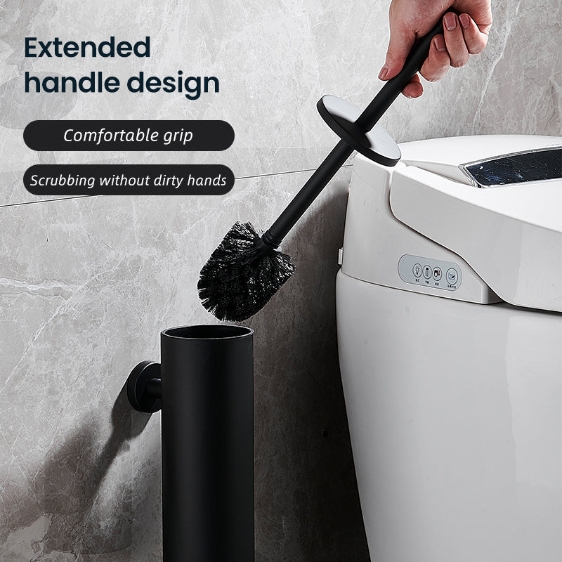 Stainless Steel Wall-Mounted Toilet Brush Holder