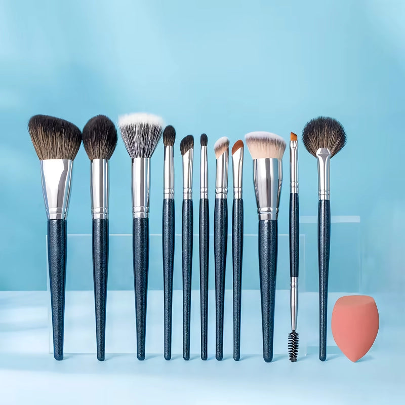 11-Piece Premium Makeup Brush Set