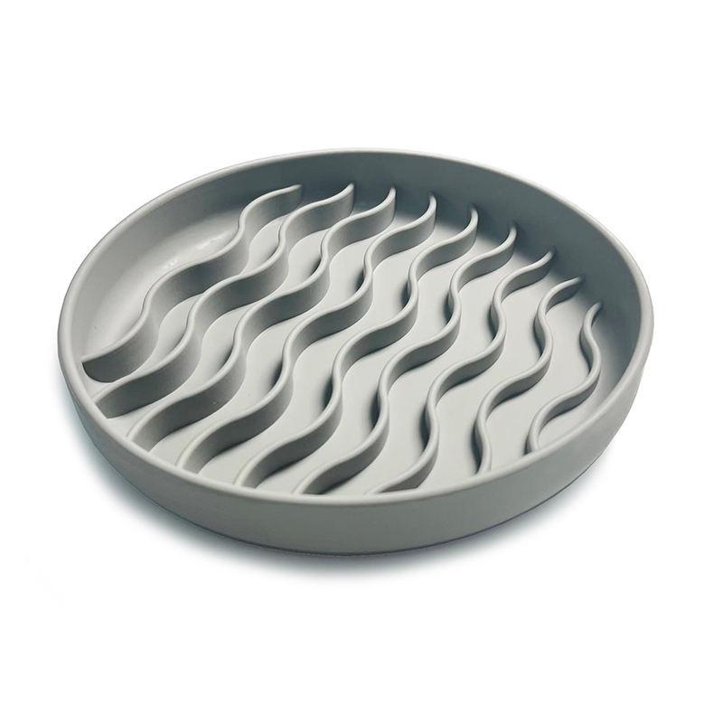 Silicone Non-Skid Slow Feeder Bowl for Dogs