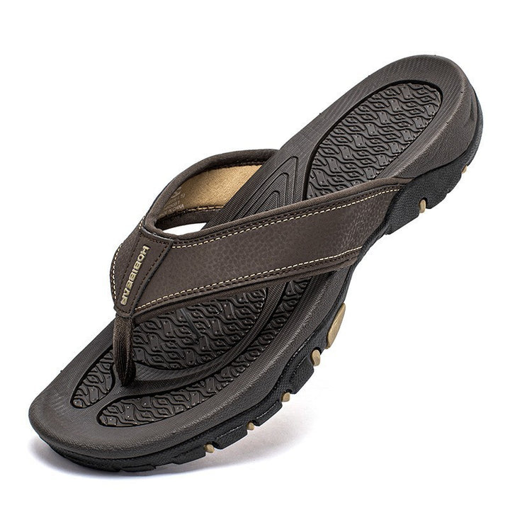 Men's Sports Flip-flops Comfort And Casual Flip-flops Outdoor With Summer Beach