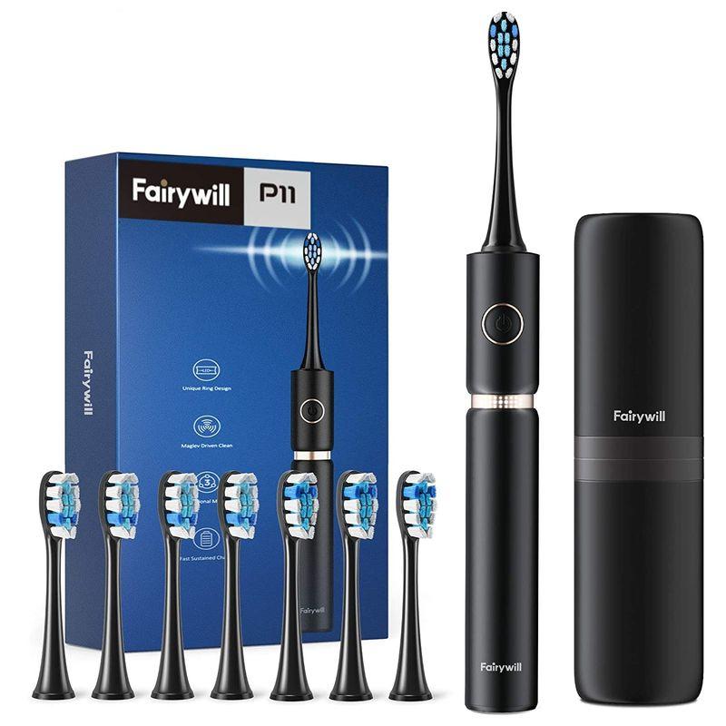 Advanced Sonic Electric Toothbrush with Smart Timer and Travel Case