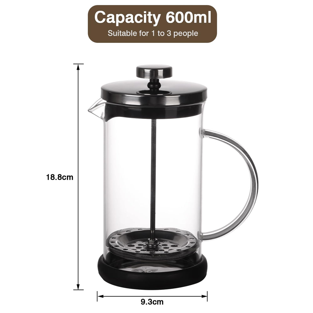 600ml Portable French Press Coffee Maker