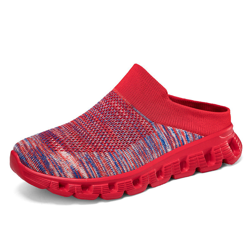 Flyknit Slip-on Loafers Sock Mesh Breathable Trendy Sports Casual Shoes