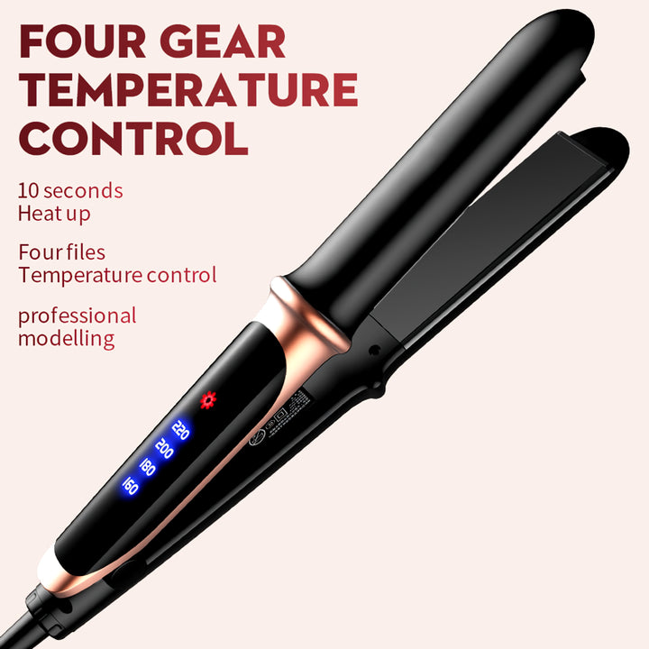 Professional Hair Straightener and Curler with Negative Ion and Infrared Technology