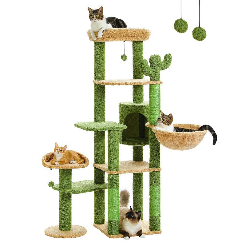 150 CM Large Cactus Cat Tree Tower