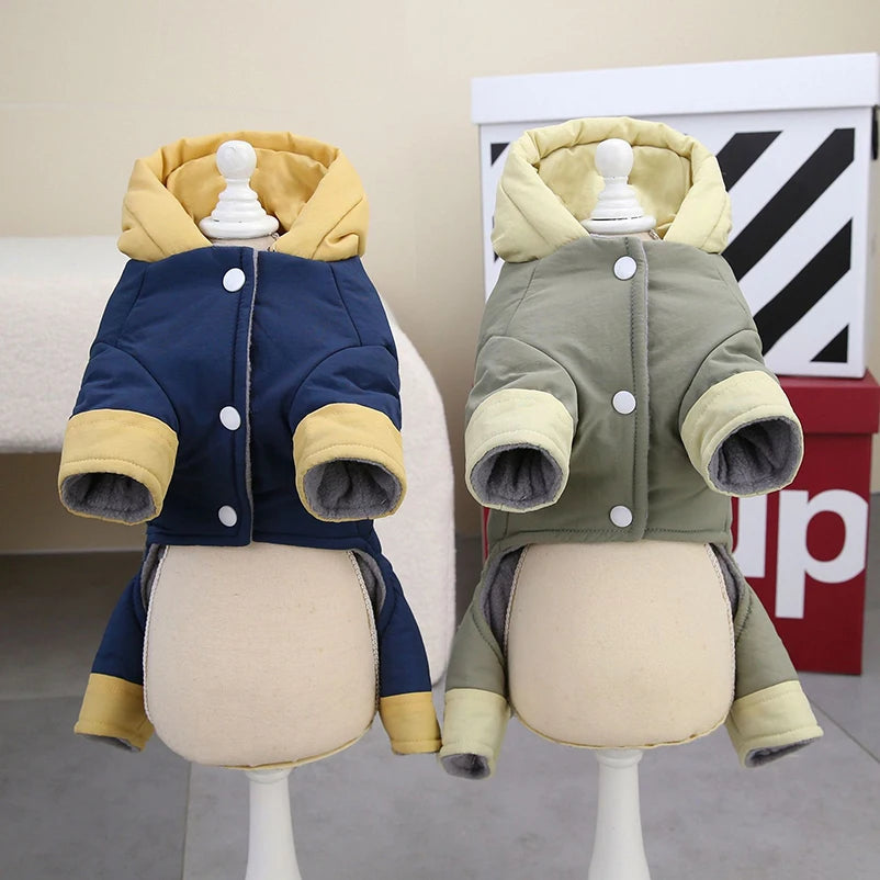 Waterproof Pet Hoodie Jumpsuit