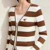 Color &amp; Design: White Coffee Stripe
