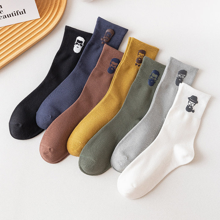 High Waist Cotton Funny Socks