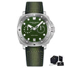 color: Silver/Green