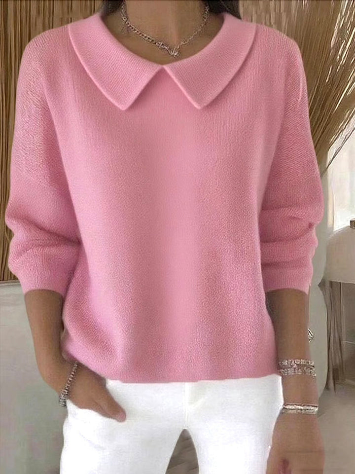 New Women's Loose Casual Solid Color Long Sleeve