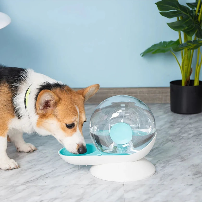 2.8L Snail Shaped Automatic Pet Water Fountain for Cats and Dogs