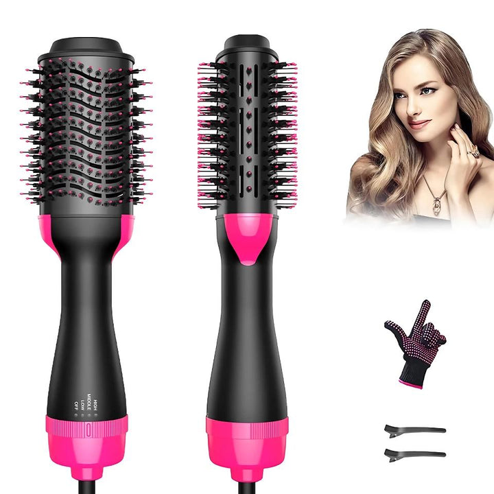 4-in-1 Volumizer & Hot Air Brush Hair Dryer