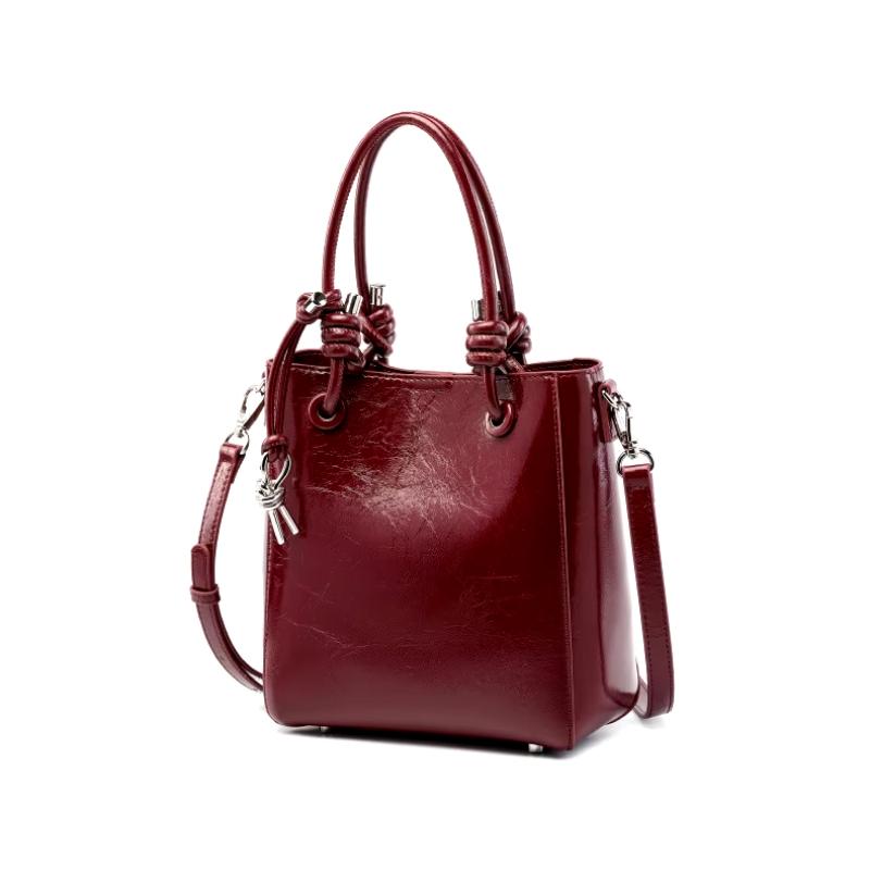 Genuine Leather Crossbody Handbag