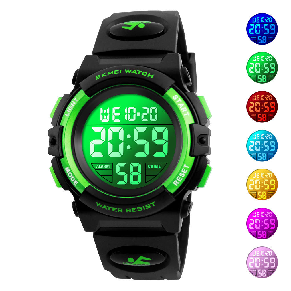 Multifunctional Children's Waterproof Sports Electronic Watch