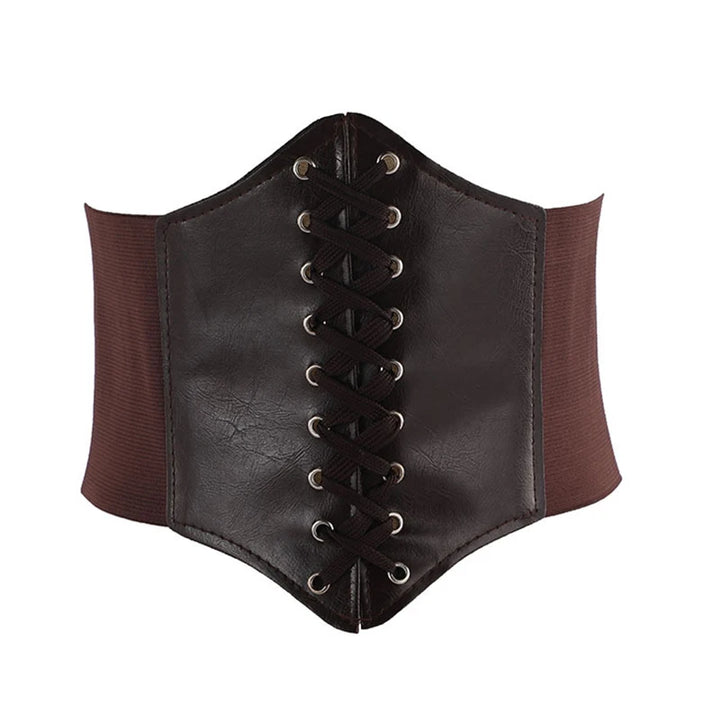 Corset Body Shapewear High Waist Wide Leather Belt