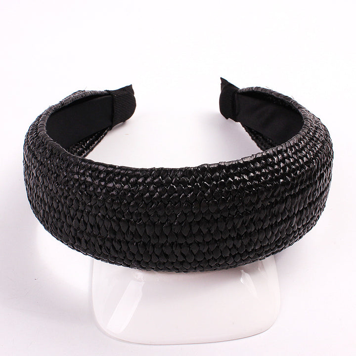 Fashionable Solid Color Knotted Headbands for Women