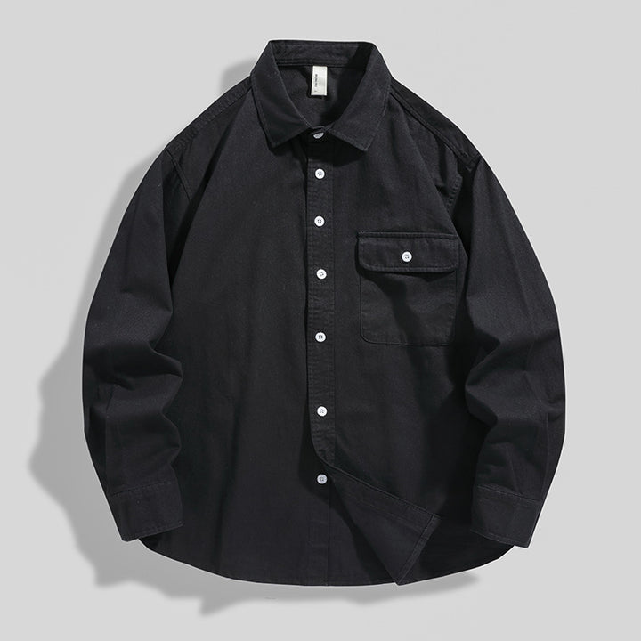 Men's Cotton High-grade Loose Casual Shirt Coat