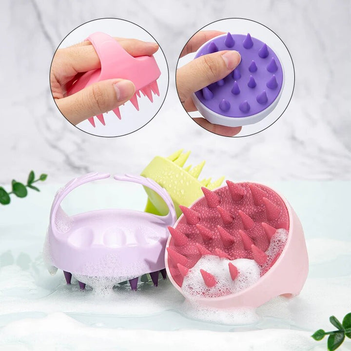 Multi-Use Silicone Scalp and Pet Grooming Brush