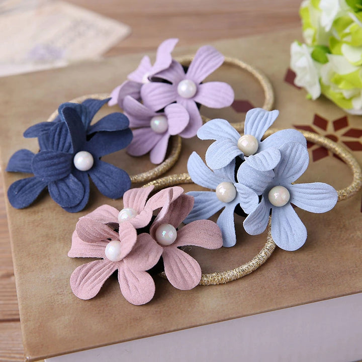 Fashion Floral Elastic Hair Rope