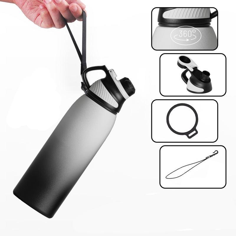 Stainless Steel Thermo Bottle with Magnetic Lid