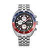 Color: Steel Belt Silver Red