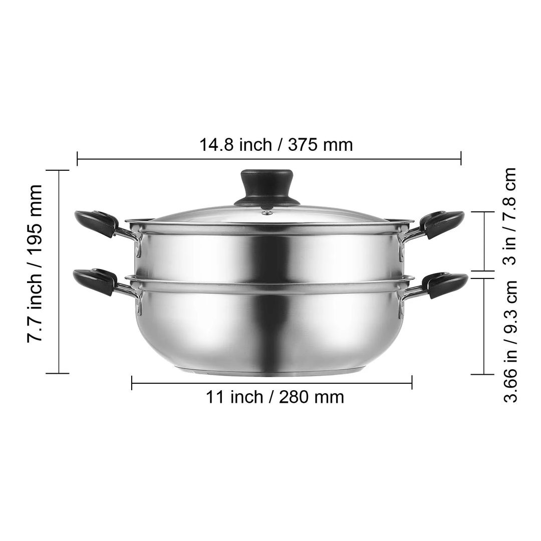 Stainless Steel Steamer Pot