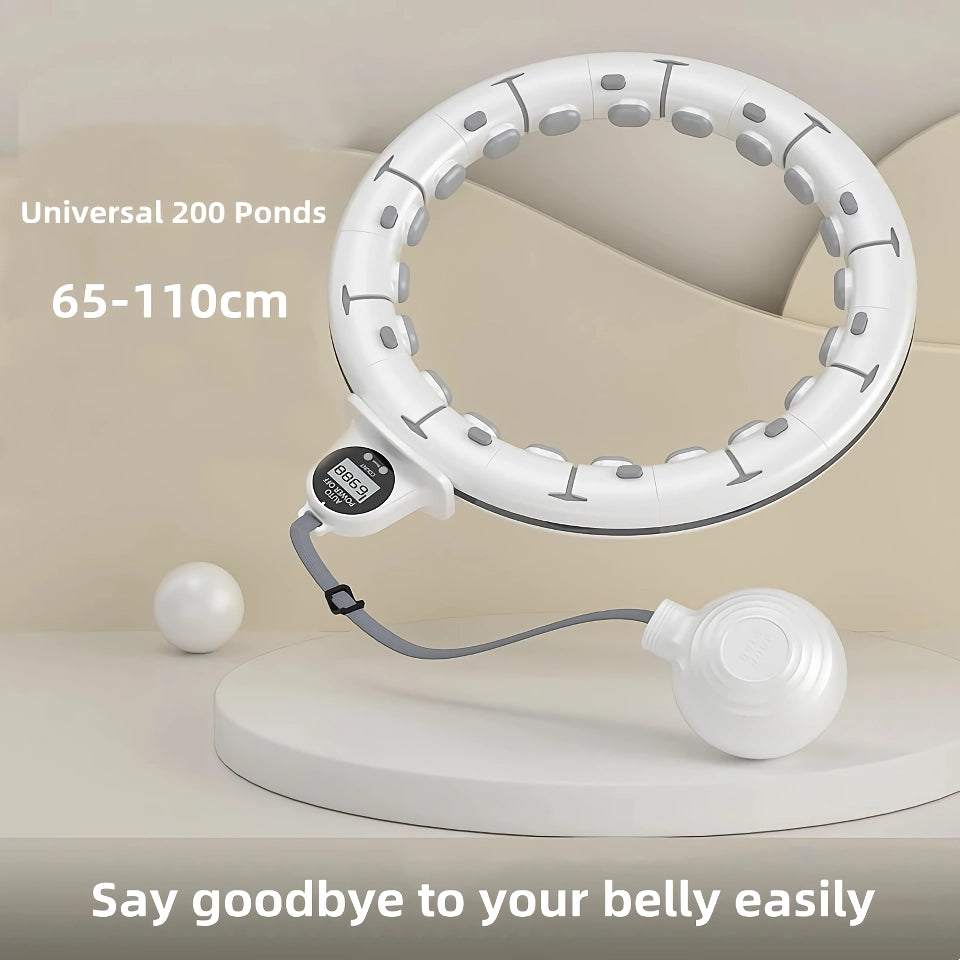 Adjustable Weighted Hula Circle for Smart Fitness & Weight Loss