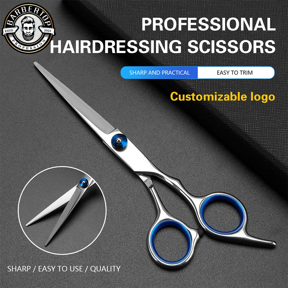 Professional 6-Inch Stainless Steel Hair Thinning Scissors