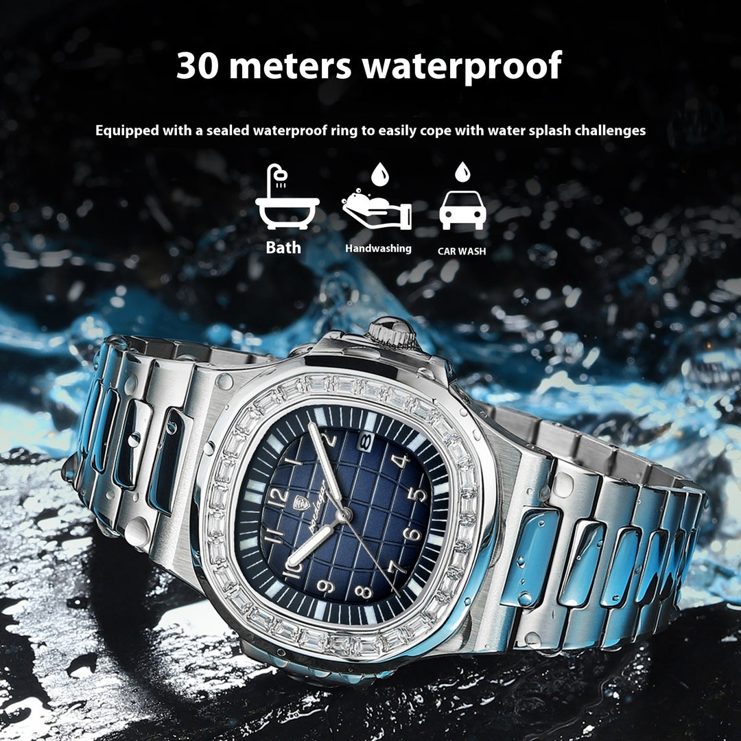 Men's Watch Luxury Waterproof Luminous Quartz Wrist Watch