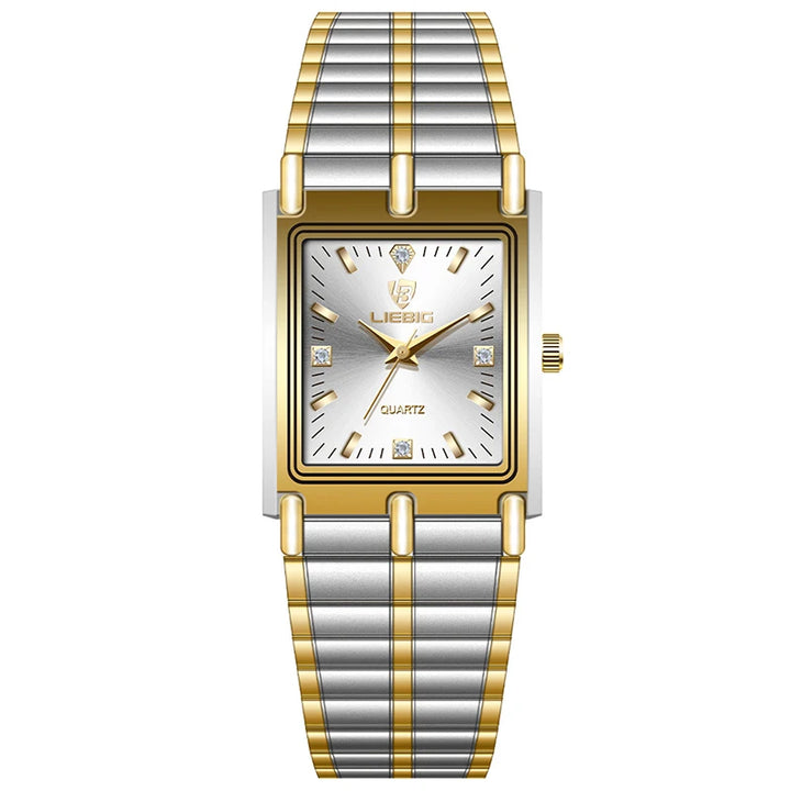 Luxury Gold Steel Bracelet Watch