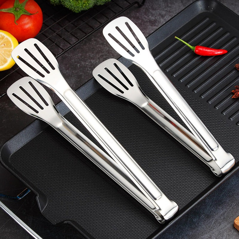 304 Stainless Steel BBQ Food Tongs