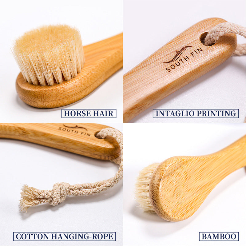 Exfoliating Bamboo Facial Cleansing Brush