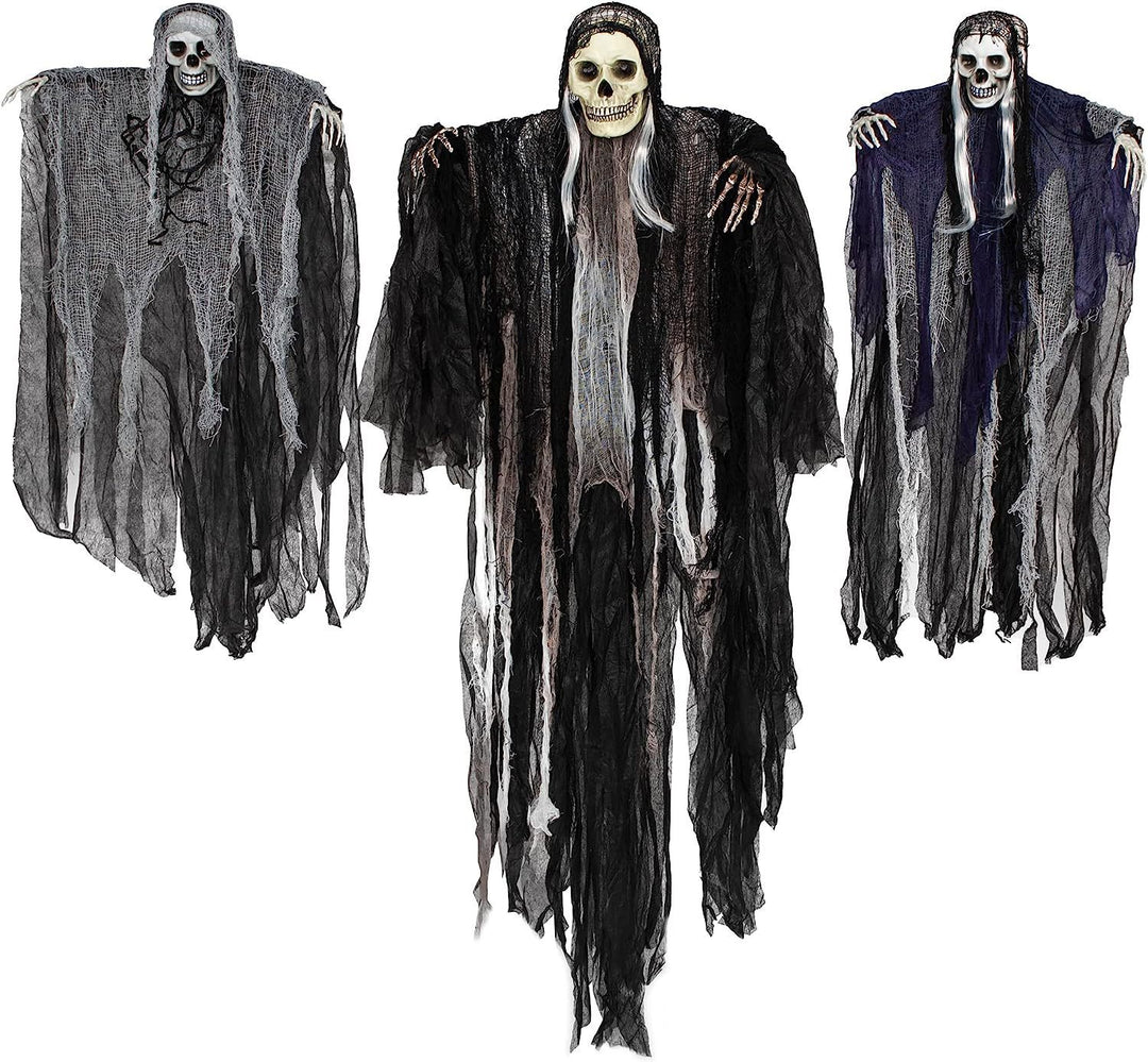 Halloween Decoration Three-piece Hanging Ghost Party Supplies