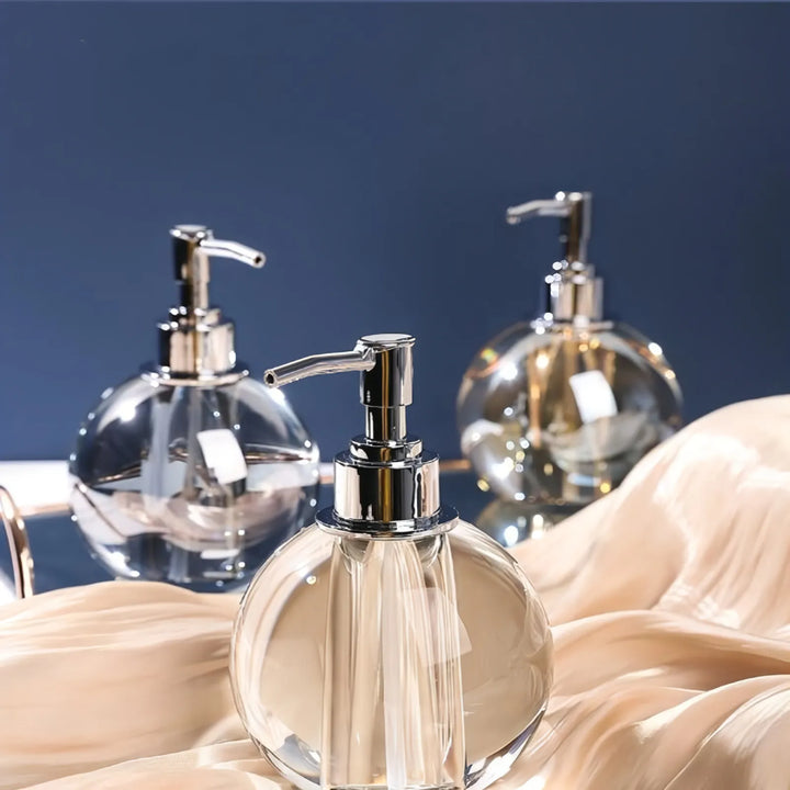 Luxurious Nordic Crystal Bathroom Accessory Set