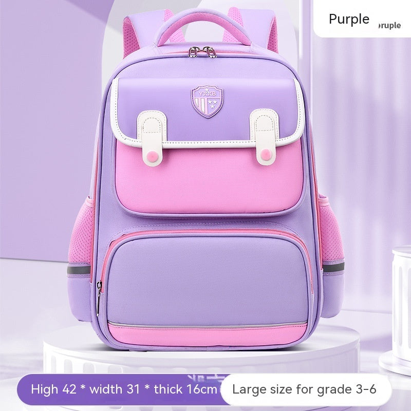 3D Spine Protection Burden Reduction Primary School Student Grade 1-3-6 Children's Schoolbag