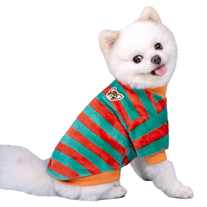 Rainbow Fleece Pet Vest